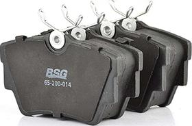 BSG BSG 65-200-014 - Brake Pad Set, disc brake www.autospares.lv