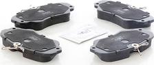 BSG BSG 65-200-037 - Brake Pad Set, disc brake www.autospares.lv