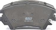 BSG BSG 65-200-023 - Brake Pad Set, disc brake www.autospares.lv