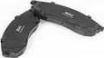 BSG BSG 62-200-006 - Brake Pad Set, disc brake www.autospares.lv