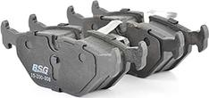 BSG BSG 15-200-008 - Brake Pad Set, disc brake www.autospares.lv