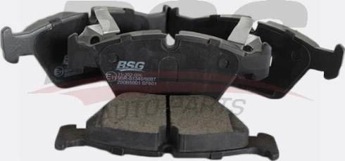 BSG BSG 15-202-006 - Тормозные колодки, дисковые, комплект www.autospares.lv