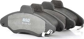 BSG BSG 30-200-017 - Тормозные колодки, дисковые, комплект www.autospares.lv