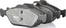 BSG BSG 30-200-023 - Brake Pad Set, disc brake www.autospares.lv