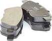 BSG BSG 25-200-012 - Brake Pad Set, disc brake www.autospares.lv