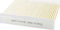 BSG BSG 70-145-010 - Filter, interior air www.autospares.lv