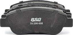 BSG BSG 70-200-008 - Brake Pad Set, disc brake www.autospares.lv