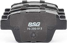 BSG BSG 70-200-013 - Тормозные колодки, дисковые, комплект www.autospares.lv