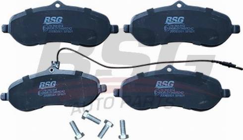 BSG BSG 70-202-014 - Bremžu uzliku kompl., Disku bremzes www.autospares.lv