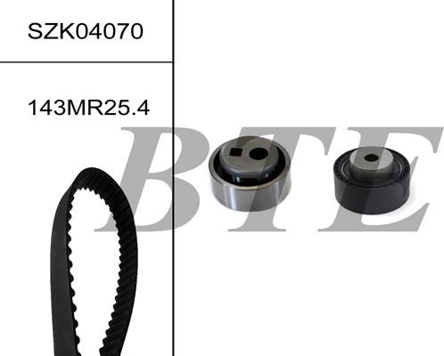 BTE SZK04070 - Комплект зубчатого ремня ГРМ www.autospares.lv