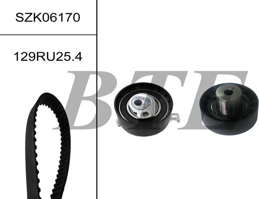 BTE SZK06170 - Комплект зубчатого ремня ГРМ www.autospares.lv