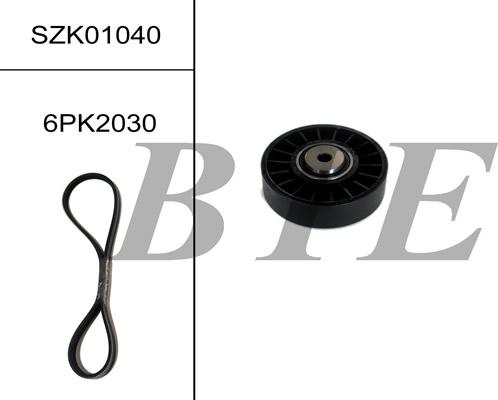 BTE SZK01040 - Поликлиновый ременный комплект www.autospares.lv