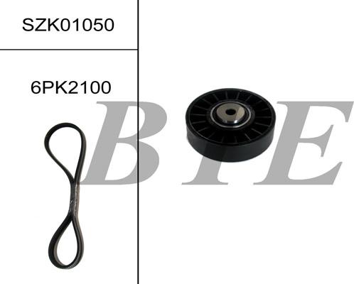 BTE SZK01050 - Поликлиновый ременный комплект www.autospares.lv