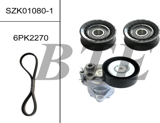 BTE SZK01080 - Поликлиновый ременный комплект www.autospares.lv