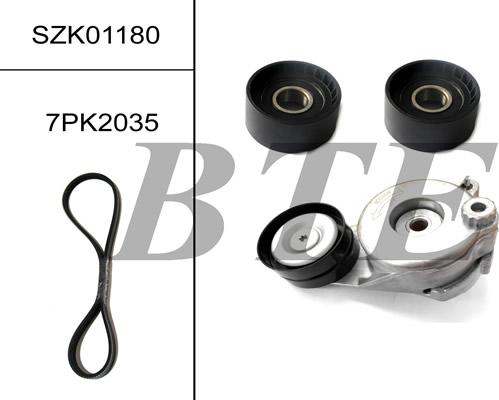 BTE SZK01180 - V-Ribbed Belt Set www.autospares.lv