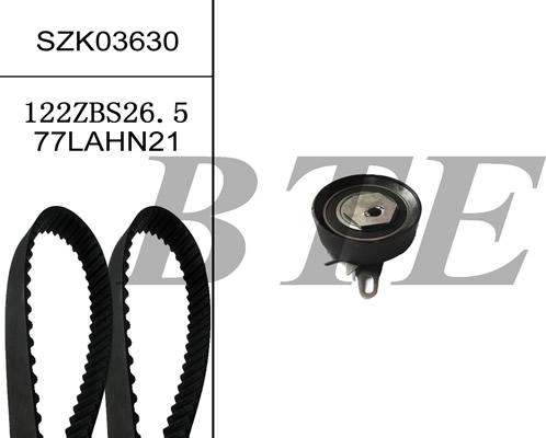 BTE SZK03630 - Zobsiksnas komplekts www.autospares.lv