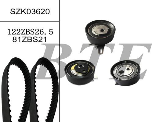 BTE SZK03620 - Timing Belt Set www.autospares.lv