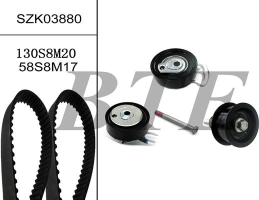 BTE SZK03880 - Комплект зубчатого ремня ГРМ www.autospares.lv