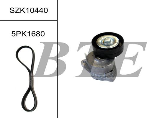 BTE SZK10440 - Поликлиновый ременный комплект www.autospares.lv