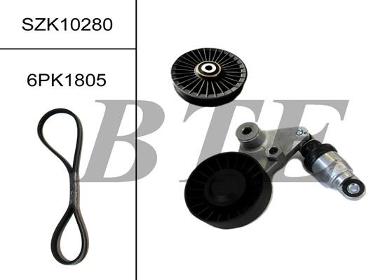 BTE SZK10280 - Поликлиновый ременный комплект www.autospares.lv