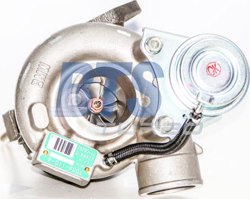 BTS Turbo T911206 - Kompresors, Turbopūte www.autospares.lv