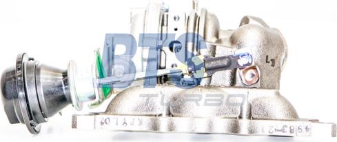 BTS Turbo T912061 - Турбина, компрессор www.autospares.lv