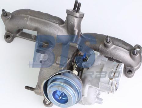 BTS Turbo T912022 - Турбина, компрессор www.autospares.lv