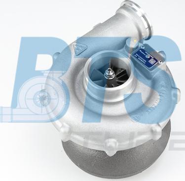 BTS Turbo T912163 - Kompresors, Turbopūte www.autospares.lv