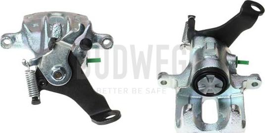 Budweg Caliper 344958 - Тормозной суппорт www.autospares.lv