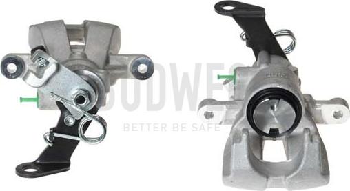 Budweg Caliper 344 699 - Bremžu suports www.autospares.lv