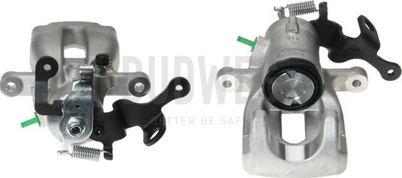 Budweg Caliper 344180 - Тормозной суппорт www.autospares.lv