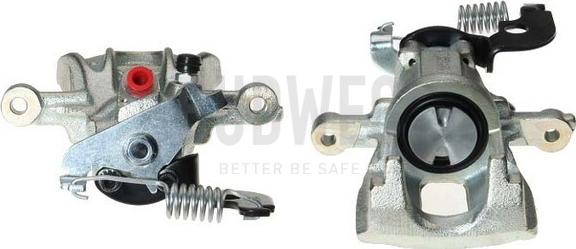 Budweg Caliper 344336 - Тормозной суппорт www.autospares.lv