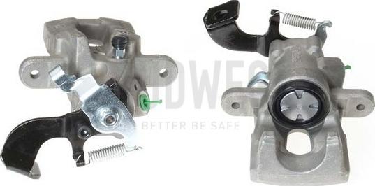 Budweg Caliper 344244 - Тормозной суппорт www.autospares.lv