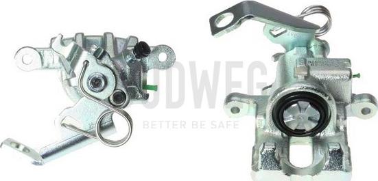 Budweg Caliper 344706 - Тормозной суппорт www.autospares.lv