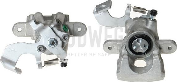 Budweg Caliper 343984 - Тормозной суппорт www.autospares.lv