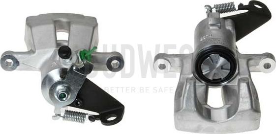 Budweg Caliper 343938 - Тормозной суппорт www.autospares.lv