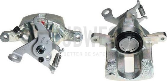 Budweg Caliper 343480 - Тормозной суппорт www.autospares.lv