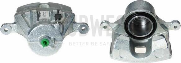 Budweg Caliper 343713 - Тормозной суппорт www.autospares.lv