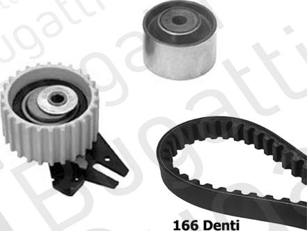 BUGATTI BKCD0594 - Timing Belt Set www.autospares.lv