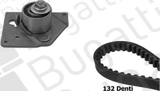 BUGATTI BKCD0597 - Timing Belt Set www.autospares.lv