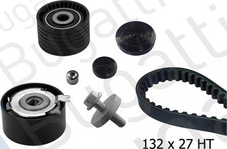 BUGATTI BKCD0506 - Timing Belt Set www.autospares.lv