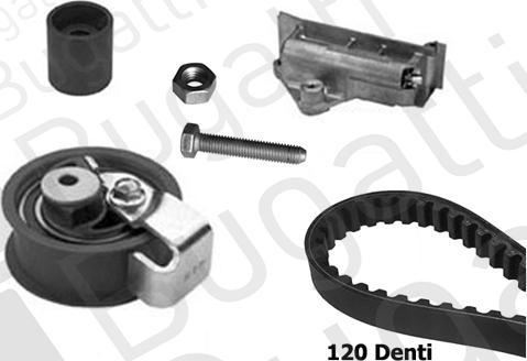 BUGATTI BKCD0583 - Timing Belt Set www.autospares.lv