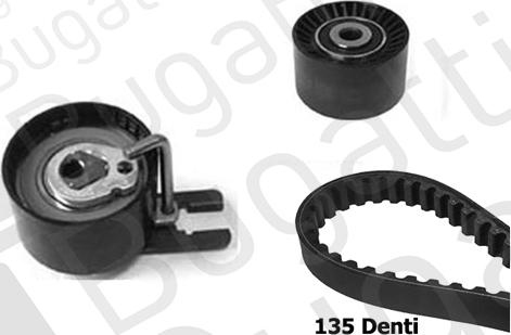 BUGATTI BKCD0574 - Timing Belt Set www.autospares.lv