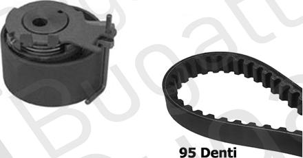 BUGATTI BKCD0575 - Timing Belt Set www.autospares.lv