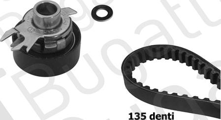 BUGATTI BKCD0654 - Timing Belt Set www.autospares.lv