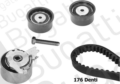 BUGATTI BKCD0614 - Timing Belt Set www.autospares.lv