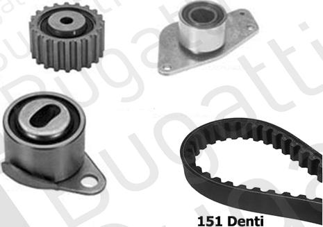 BUGATTI BKCD0610 - Timing Belt Set www.autospares.lv