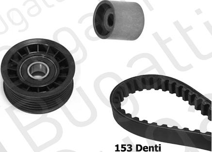 BUGATTI BKCD0624 - Timing Belt Set www.autospares.lv