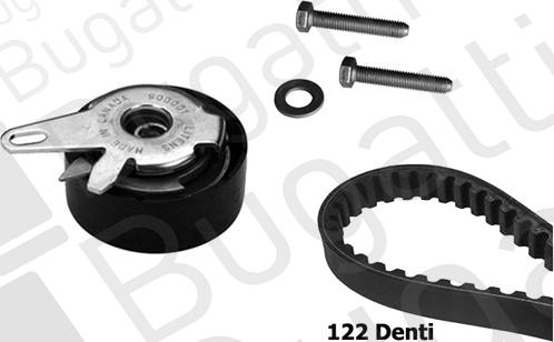 BUGATTI BKCD0677 - Timing Belt Set www.autospares.lv