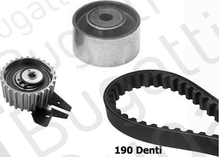 BUGATTI BKCD0099 - Timing Belt Set www.autospares.lv